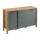 Комод MENTA 138x81x40 cm дъб Вотан/зелен