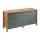 Комод MENTA 170x81x47 см дъб Wotan/зелен