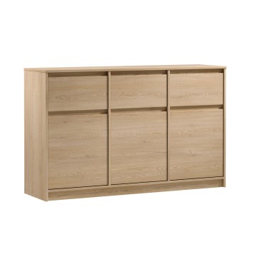 Комод MIYABI 138x86x40 см дъб Кремона