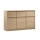 Комод MIYABI 138x86x40 см дъб Кремона