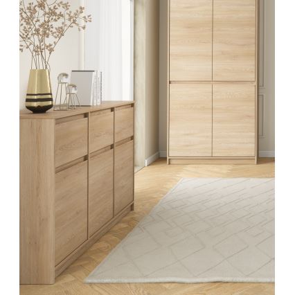 Комод MIYABI 138x86x40 см дъб Кремона