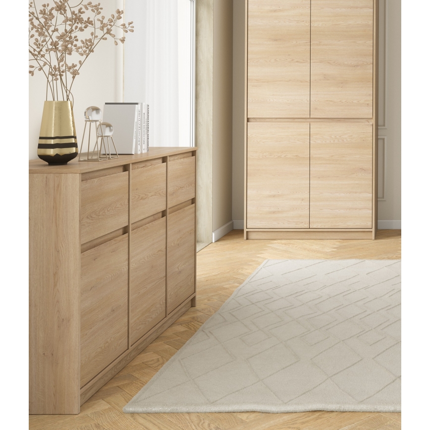 Комод MIYABI 138x86x40 см дъб Кремона