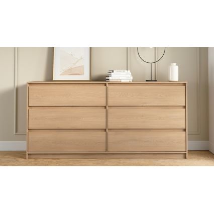 Комод MIYABI 181x86x40 см дъб кремона
