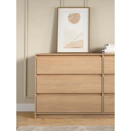 Комод MIYABI 181x86x40 см дъб кремона