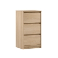 Комод MIYABI 47x86x40 см дъб Кремона