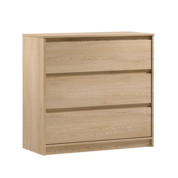 Комод MIYABI 92x86x40 см дъб Кремона
