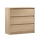 Комод MIYABI 92x86x40 см дъб Кремона