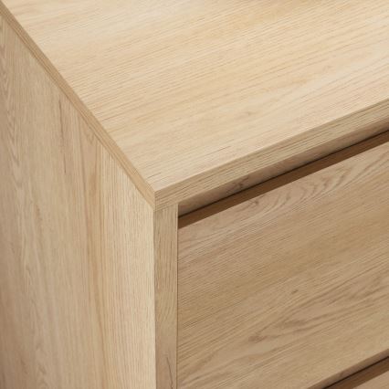 Комод MIYABI 92x86x40 см дъб Кремона