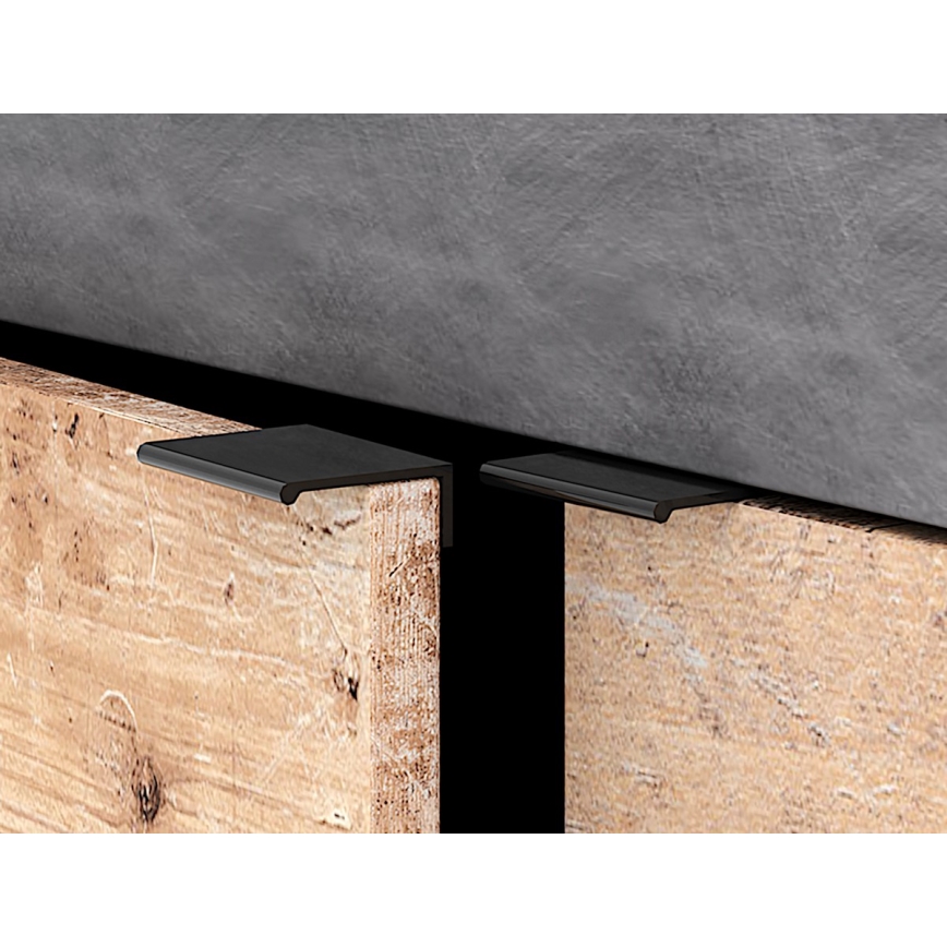 Комод RUNEA светло кафяв/антрацит