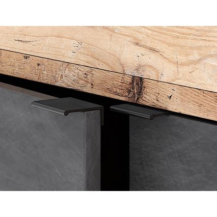 Комод RUNEA светъл кафяв/антрацит