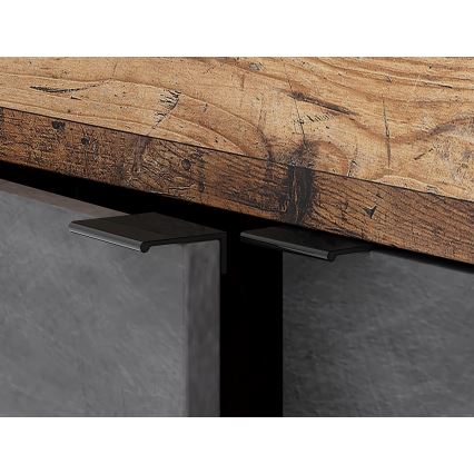 Комод RUNEA тъмно кафяв/антрацит