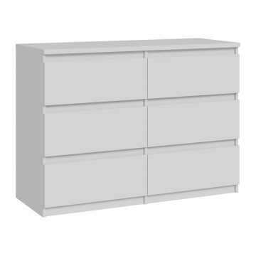Комод с чекмеджета MAO, бял