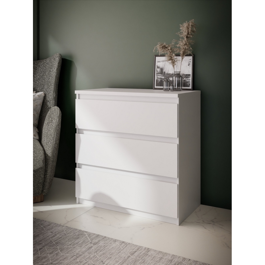 Комод с чекмеджета MAO, бял