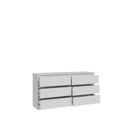 Комод с чекмеджета MAO, бял
