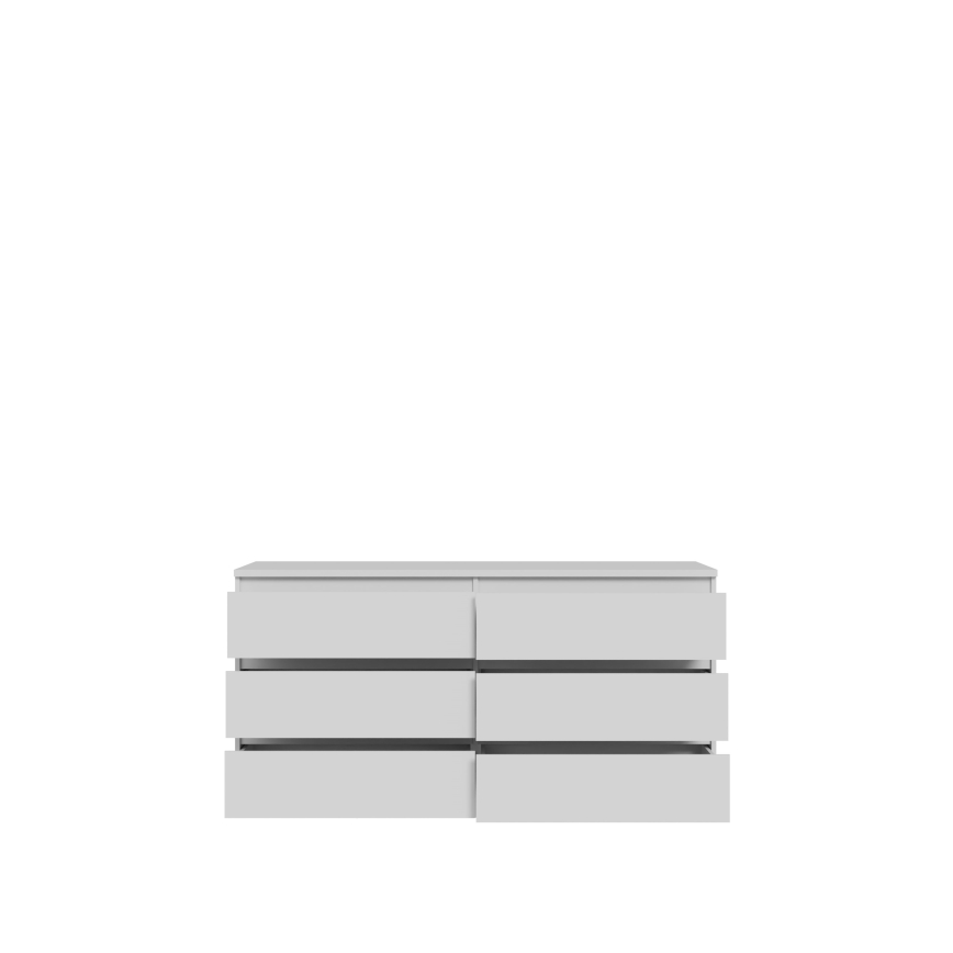 Комод с чекмеджета MAO, бял