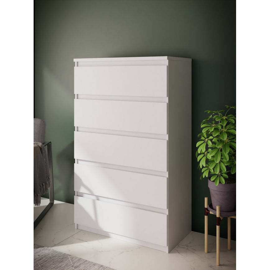 Комод с чекмеджета MAO бял