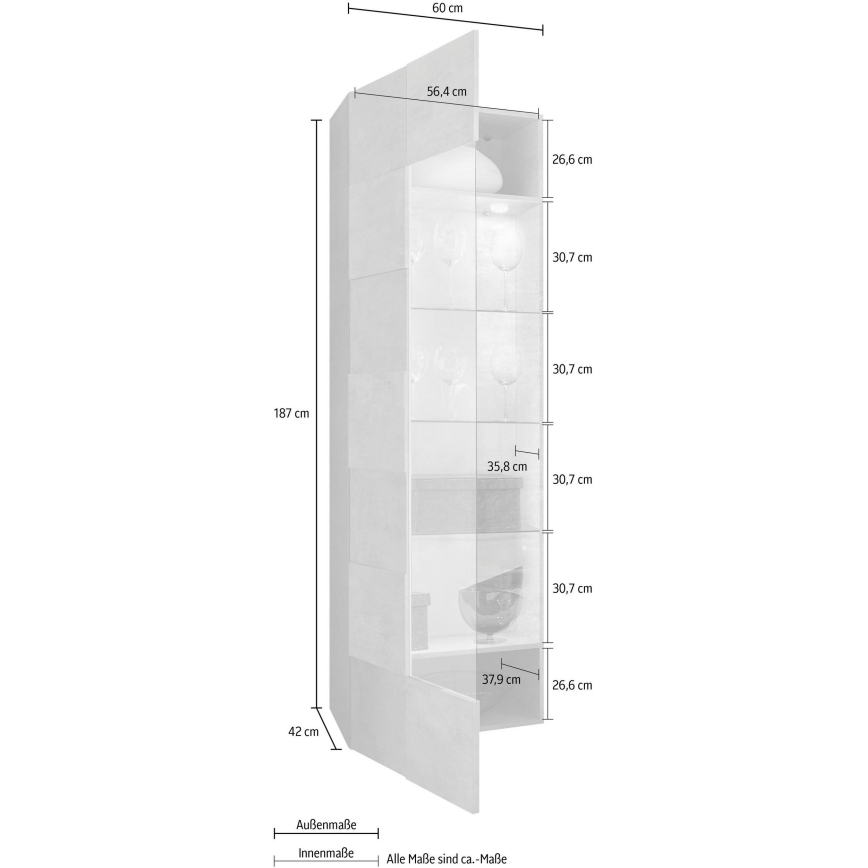 Комод SERIAN бял
