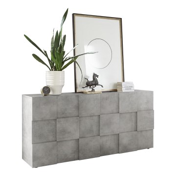 Комод SERIAN сив бетон