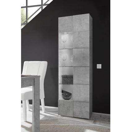 Комод SERIAN сив бетон