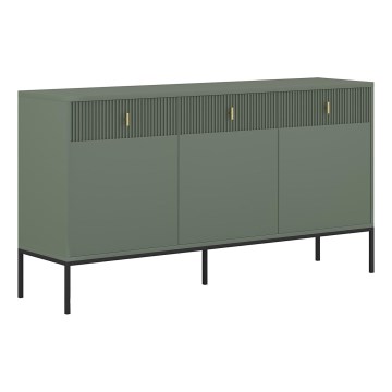 Комод SUE зелен/черен