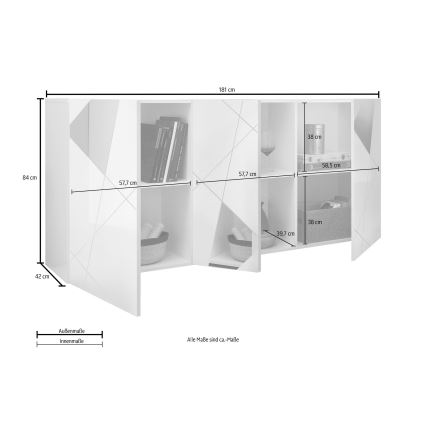 Комод TAVRI антрацит