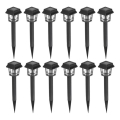 КОМПЛЕКТ 12 бр. LED соларна лампа LED/0,06W/1,2V 1xAA 6500K IP44 100 mAh