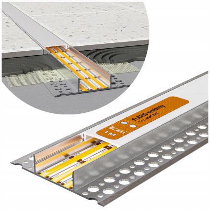 КОМПЛЕКТ 1x димируема LED RGBW лента NEO LITE MUSIC LED/24W/230V 5 м IP65 Wi-Fi Tuya + 5x вграден профил 1 м сребрист/бял + дистанционно управление