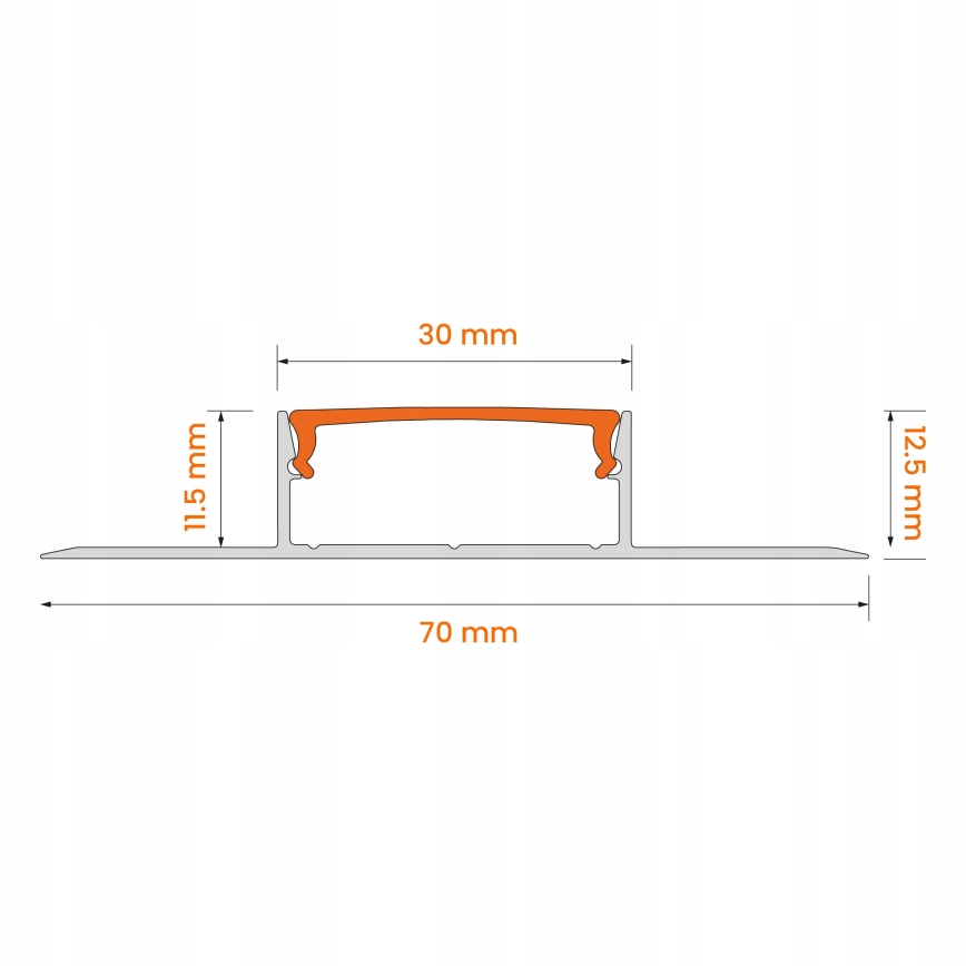 КОМПЛЕКТ 1x димируема LED RGBW лента NEO LITE MUSIC LED/24W/230V 5 м IP65 Wi-Fi Tuya + 5x вграден профил 1 м сребрист/бял + дистанционно управление