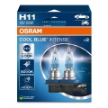 КОМПЛЕКТ 2 бр. Автомобилна крушка COOL BLUE H11 PGJ19-2/55W/12V 5000K - Osram