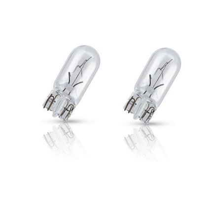 Комплект 2x Автокрушка Philips VISION 12256B2 W2,1x9,5d/3W/12V