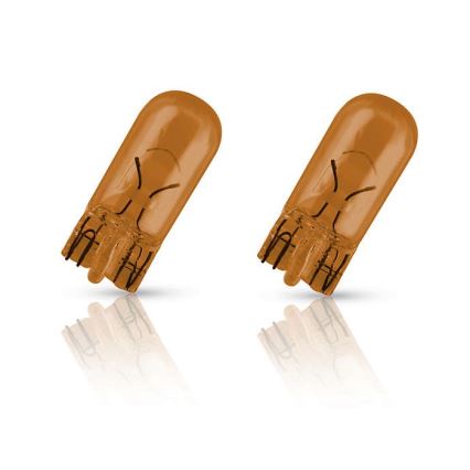 Комплект 2x Автокрушка Philips VISION 12396B2 W2,1x9,5D/5W/12V