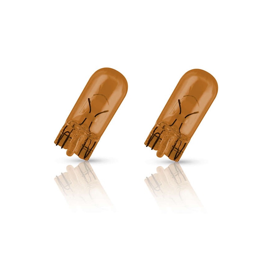 Комплект 2x Автокрушка Philips VISION 12396B2 W2,1x9,5D/5W/12V