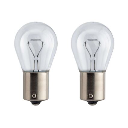 Комплект 2x Автокрушка Philips VISION 12498B2 P21W BA15s/21W/12V
