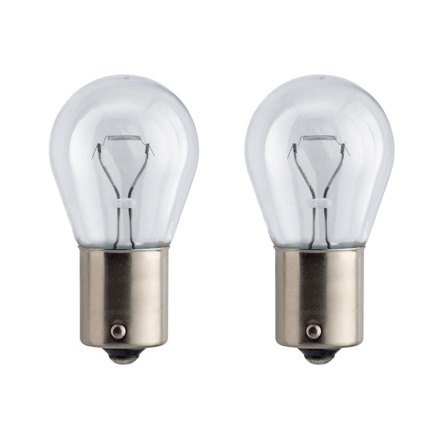 Комплект 2x Автокрушка Philips VISION 12498B2 P21W BA15s/21W/12V