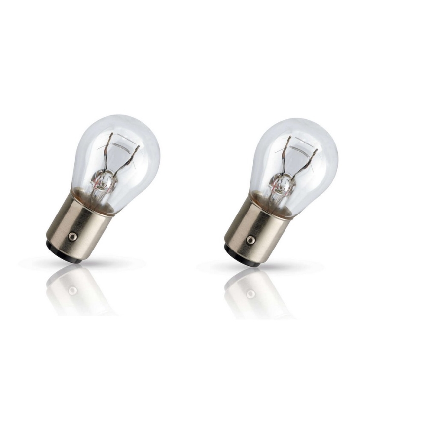 Комплект 2x Автокрушка Philips VISION 12594B2 BAZ15d/4W/12V