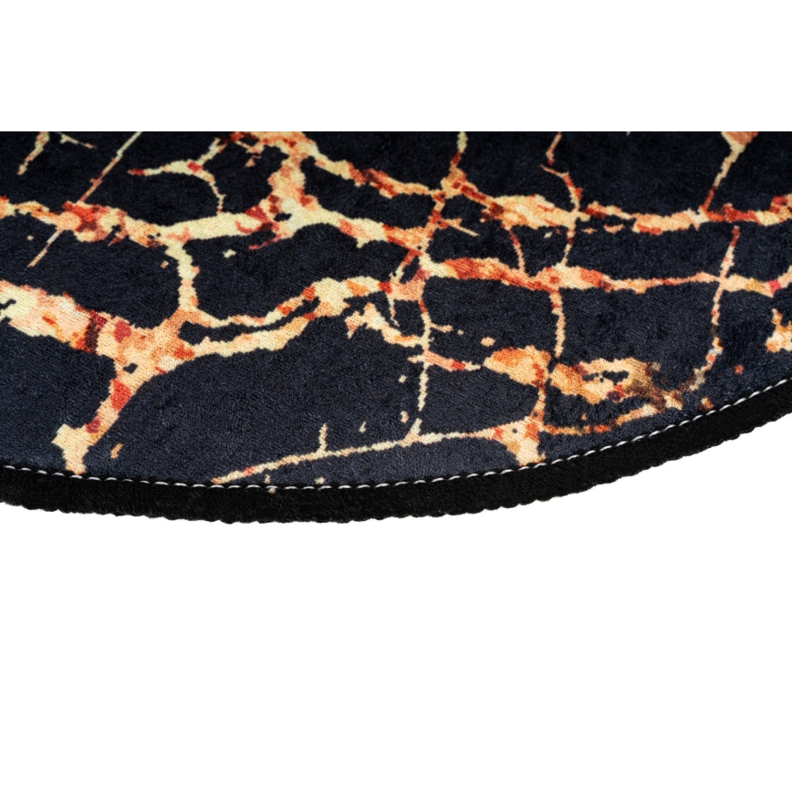 КОМПЛЕКТ ОТ 2 БРОЯ Банкетна постелка GOLDES 60/100 см черно/златно