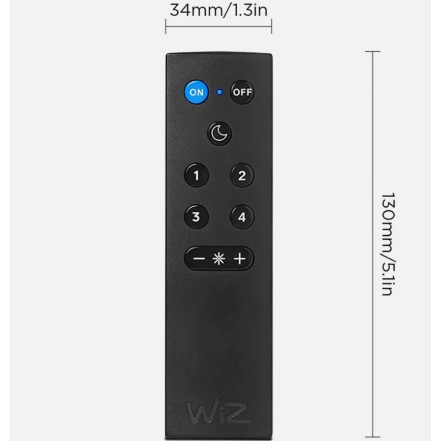 Комплект 2x димируеми LED крушки A60 E27/9W/230V 2700K Wi-Fi + дистанционно управление - WiZ