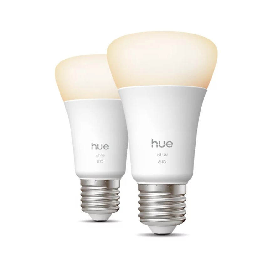КОМПЛЕКТ 2x димируема LED крушка Philips Hue WHITE E27/7W/230V 2700K