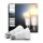 Комплект 2x димируеми LED крушки Philips Hue WHITE AMBIANCE E27/6W/230V 1000-20000K