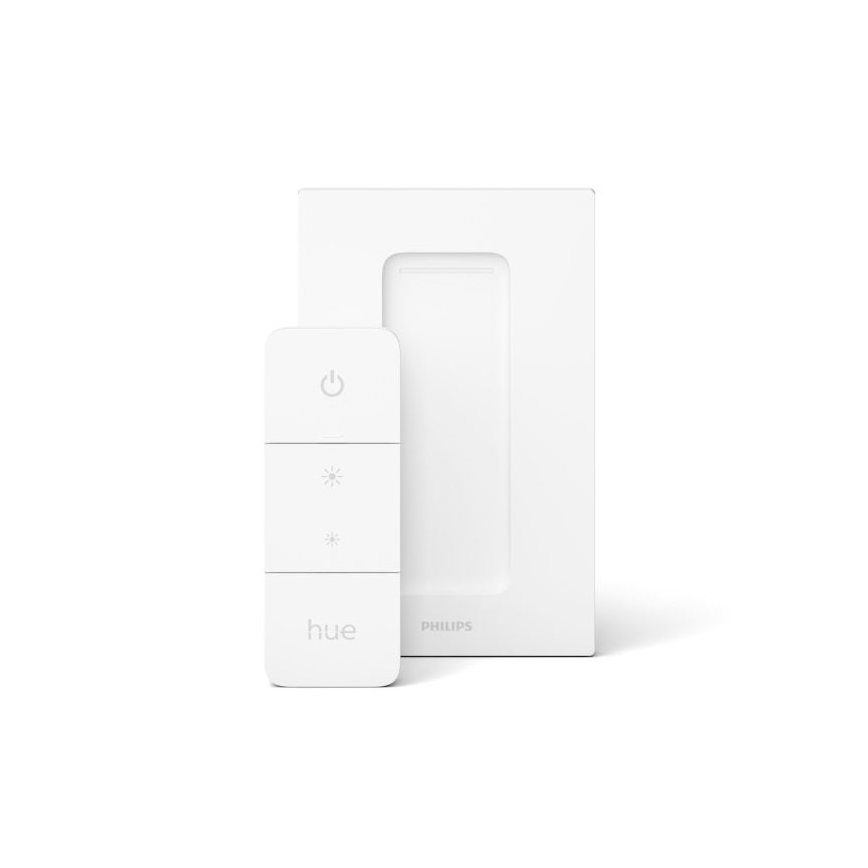 Комплект от 2 димируеми LED крушки Philips Hue WHITE AMBIANCE GU10/4,2W/230V 2200-6500K + димиращ ключ