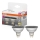 Комплект 2x LED димируеми рефлекторни крушки MR16 GU5,3/5W/12V 2700K 36° CRI 90 - Osram