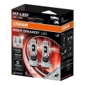 Комплект 2x LED фарови крушки NIGHT BREAKER SPEED H7 PX26d/16W/12V 6000K - Osram