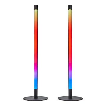 КОМПЛЕКТ 2x LED RGBIC Регулируема настолна лампа SmartLife LED/36W/230V 55 см 2700-6500K Wi-Fi Tuya + дистанционно управление