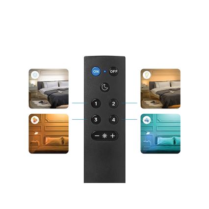 Комплект от 2 димируеми LED RGBW крушки A60 E27/9W/230V 2200-6500K Wi-Fi + дистанционно управление - WiZ