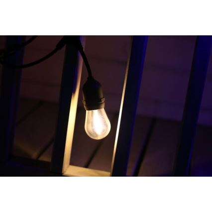 КОМПЛЕКТ 2x LED Крушка PARTY E27/0,5W/36V 2200K