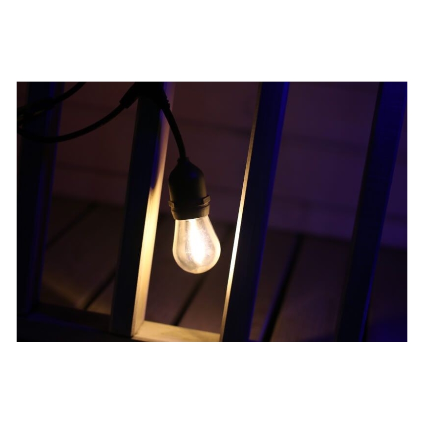 КОМПЛЕКТ 2x LED Крушка PARTY E27/0,5W/36V 2200K
