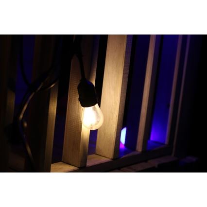 КОМПЛЕКТ 2x LED Крушка PARTY E27/0,5W/36V 2200K