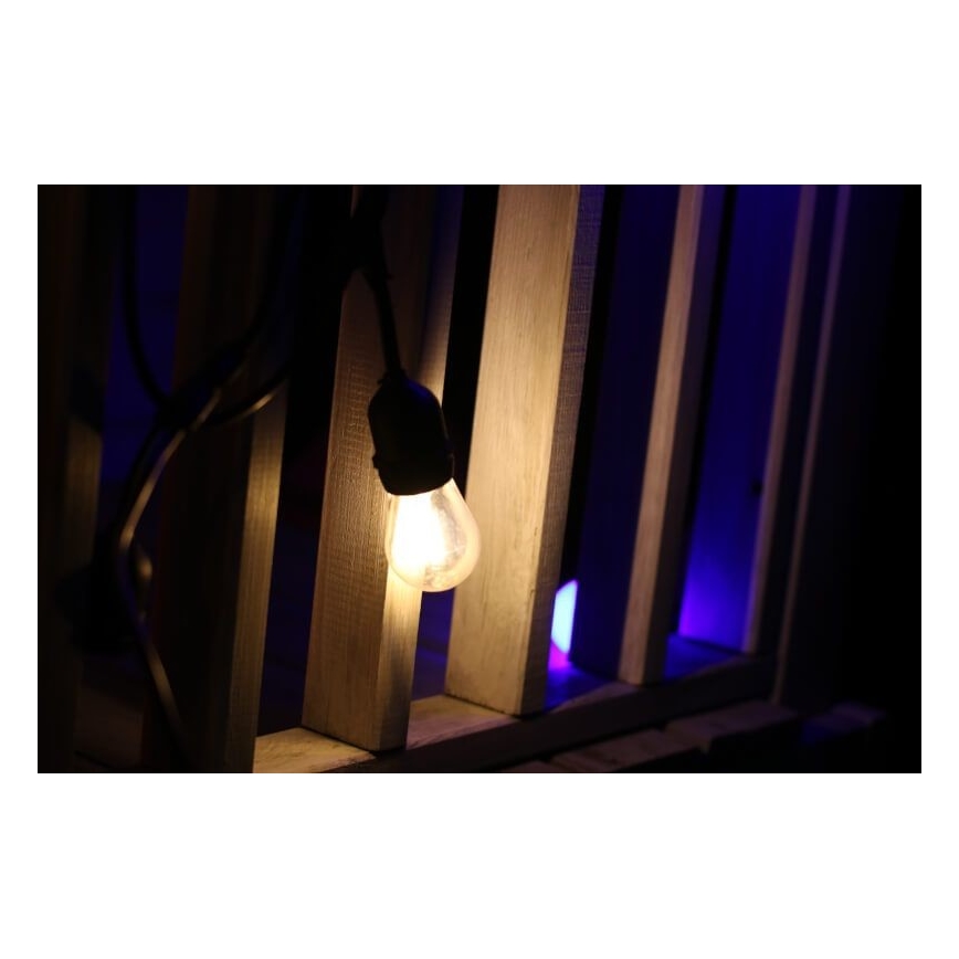 КОМПЛЕКТ 2x LED Крушка PARTY E27/0,5W/36V 2200K