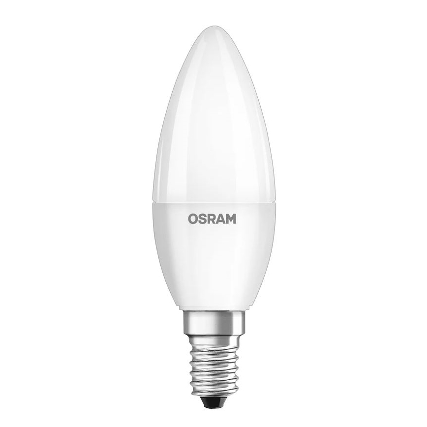 КОМПЛЕКТ 2x LED крушки B38 E14/4,9W/230V 2700K - Osram