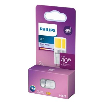 Комплект 2x LED крушки Philips G9/3,2W/230V 4000K